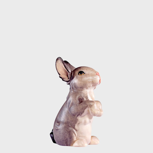 Artis 4588G Krippenfigur Hase stehend grau