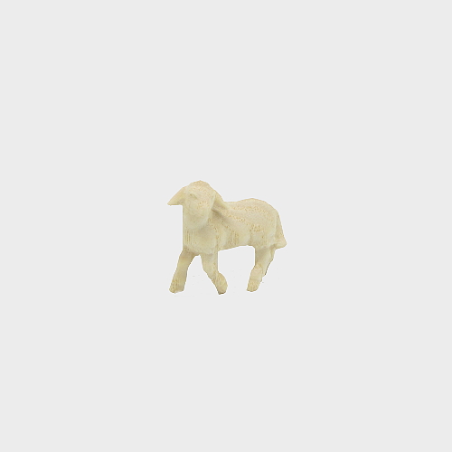 PEMA 287 natur Krippenfigur Lamm stehend linksschauend