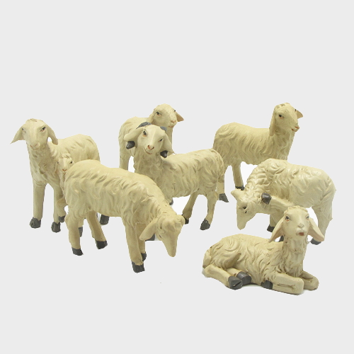 Krippenfiguren Schafe