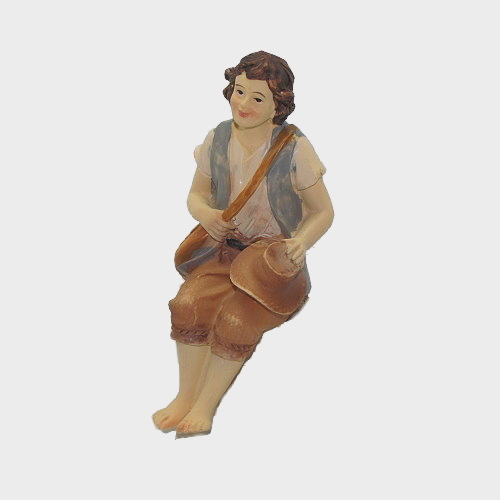 Krippenfigur Wanderer