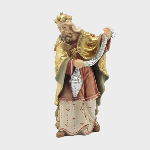 Mahlknecht 013 Krippenfigur König Weiß