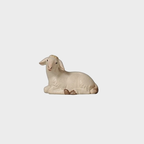 PEMA 252 Krippenfigur Schaf liegend linksschauend