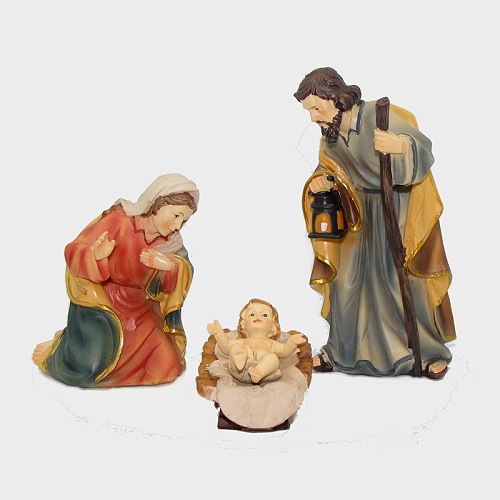 Krippenfiguren der Mathiaskrippe 11-teilig
