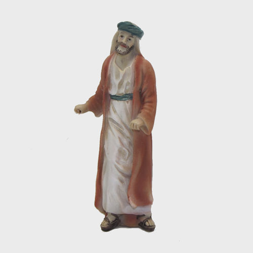 Krippenfigur Auf der Flucht 9cm 2-tlg.