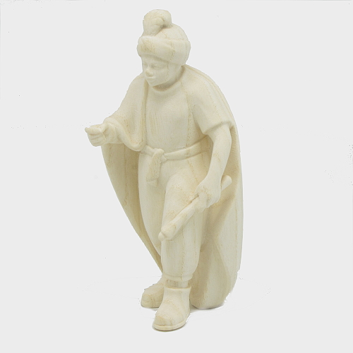 PEMA 032 natur Krippenfigur Elefantentreiber