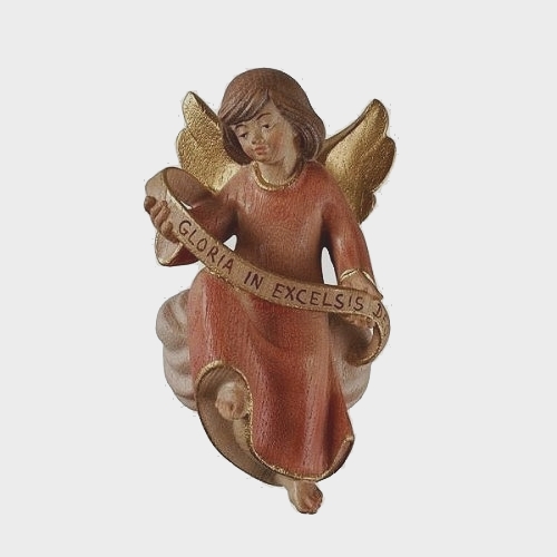 Advent 007 Krippenfigur aus Eschenholz Gloriaengel
