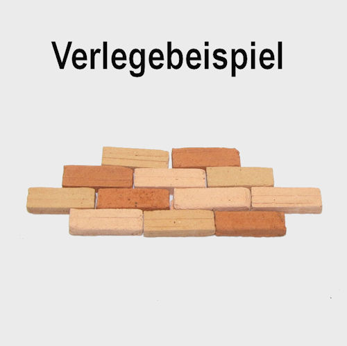 Krippenbau Ziegelsteine / Backsteine