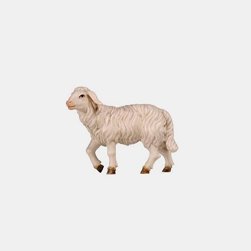 Mahlknecht 259 Krippenfigur Schaf stehend Kopf hoch