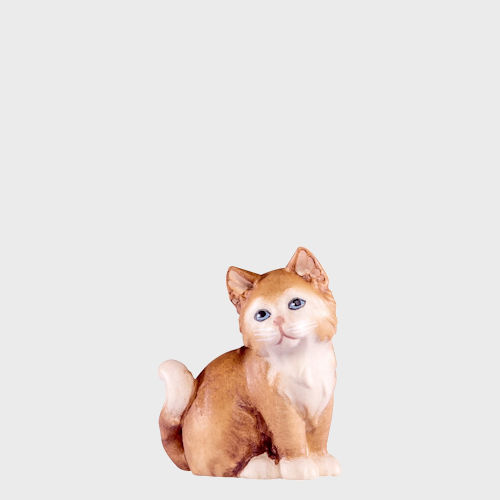 Artis 4586B Krippenfigur Katze braun