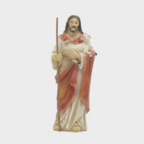 Passionsfiguren Jesus der gute Hirte 9cm