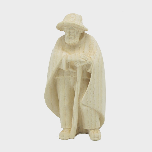 PEMA 021 natur Krippenfigur Schäfer