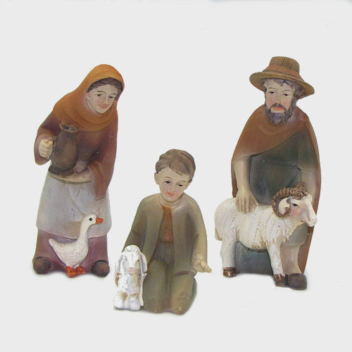 Krippenfiguren modern 15-teilig 10cm