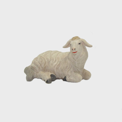 Zirbel 253 Krippenfigur Schaf liegend rechtsschauend