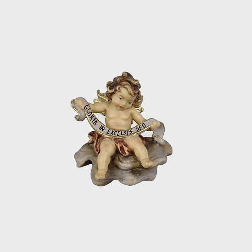 Rainell 008 Krippenfigur Engel mit Schleife