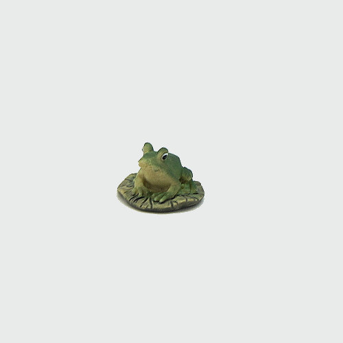 Krippenfigur Frosch