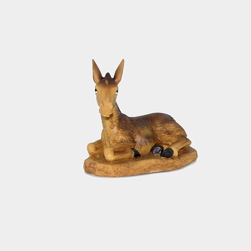 Krippenfiguren Ochs und Esel im Set 2-teilig für 15cm Figuren