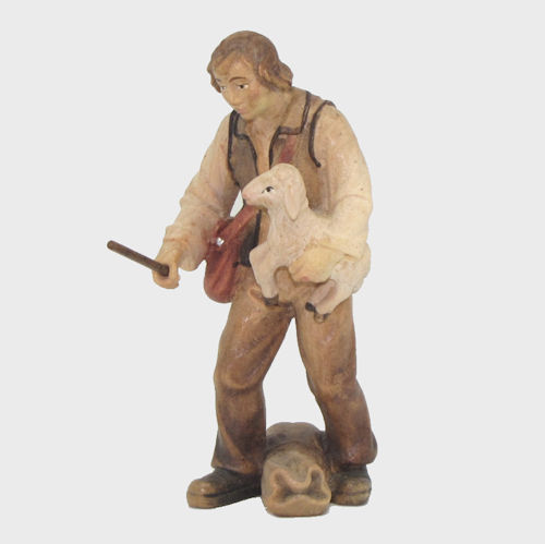 Zirbel 021 Krippenfigur Schaftreiber