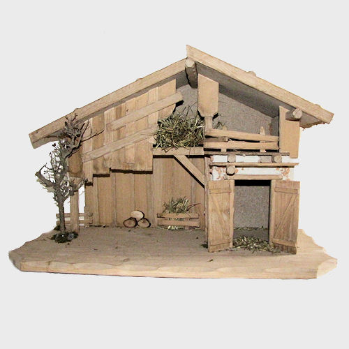 Krippe / Krippenstall Kempten für 12-15cm große Krippenfiguren