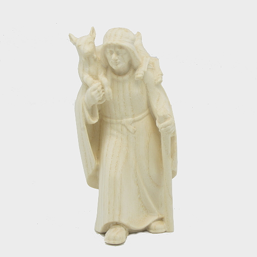 PEMA 024 natur Krippenfigur Ziegenhirte