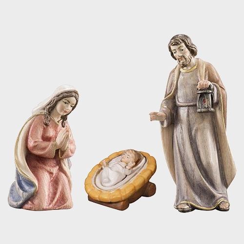 Advent 502 Krippenfiguren aus Eschenholz Heilige Familie