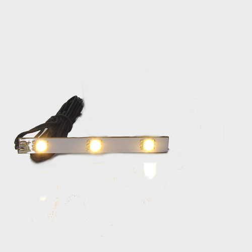 LED-Streifen 3x LED auf 7cm Streifen 3,5 Volt