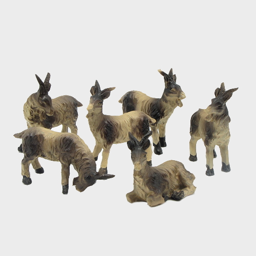 Krippenfiguren Ziegen