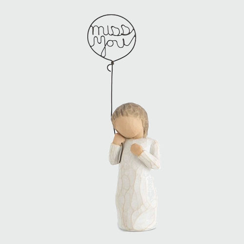Willow Tree 26183 aus Kunstharz  Miss You / vermisse dich